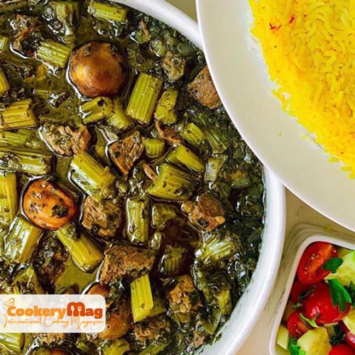 Celery stew Khoresht Karafs