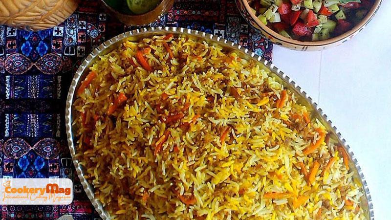Persian Carrot Rice