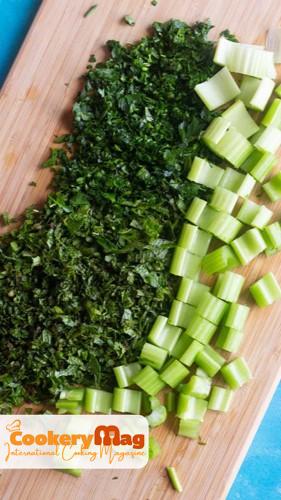 Persian Celery Stew Khoresht Karafs
