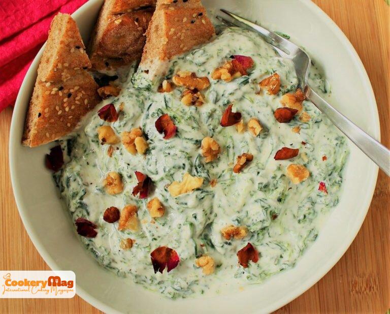 Persian yogurt dip