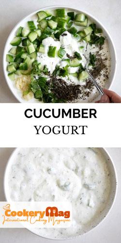 yogurt and cucumber 