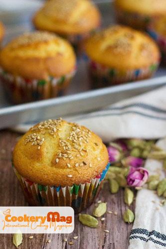 Persian Cardamom Muffins