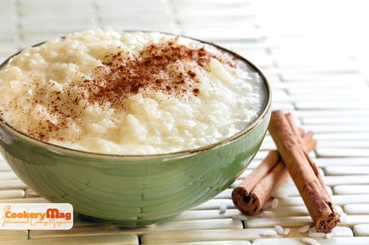 Afghan rice pudding