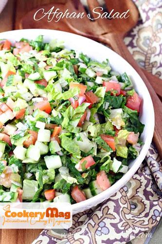 Afghan salad
