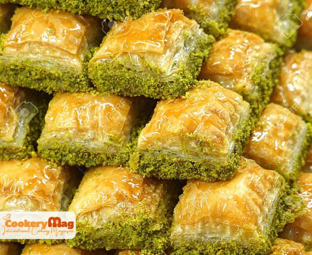 baklava with pistachio