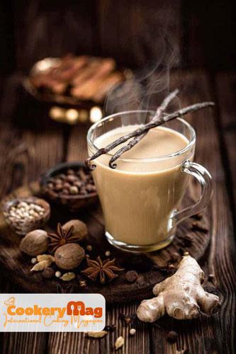 Afghan milk tea