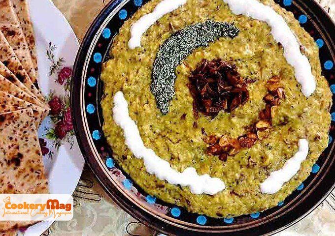 Persian Eggplant and Lentil Dish