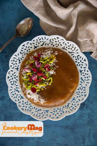 Persian Halva Recipe dish