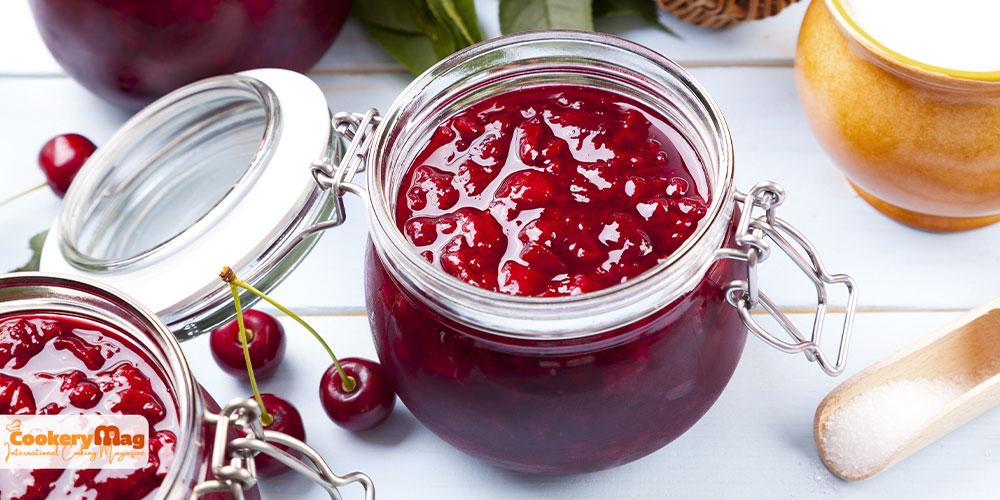 Sour Cherries jam jelly