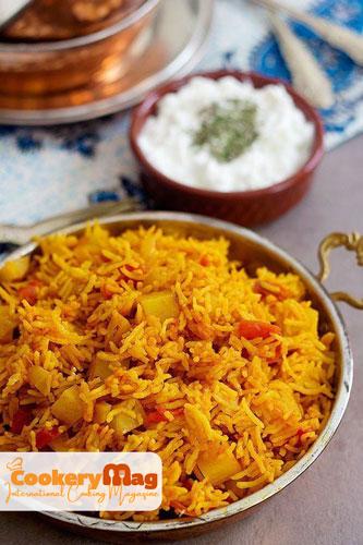 Tomato Rice Persian Style