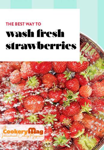 Washing Strawberry Jam