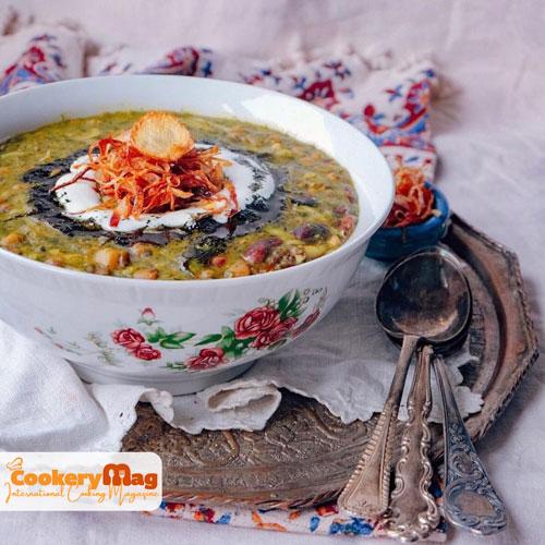 Iranian noodle soup