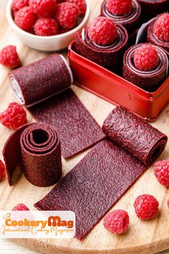 Ingredient Raspberry Fruit Leather Easy Vitamin Rich Snack