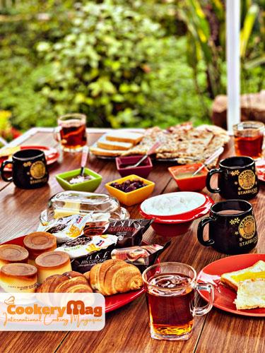 Persian Tea In Iranian Breakfast
