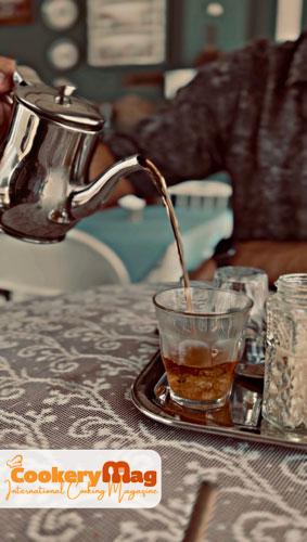 tea in teapot