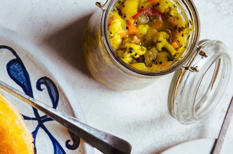 Torshi Makhloot Recipe | Persian Mixed Vegetable Pickle