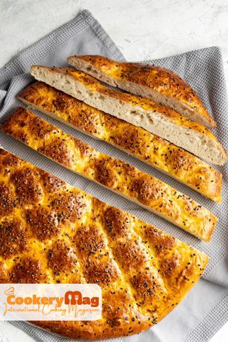 Turkish Pide Bread Ramazan Pidesi